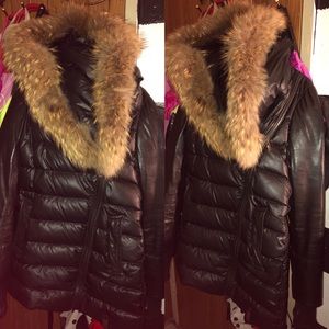 Rudsak ROYA Puffer w/ Fur Trim